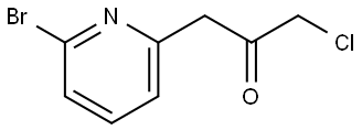 1-(6-Bromo-2-pyridinyl)-3-chloro-2-propanone Structure