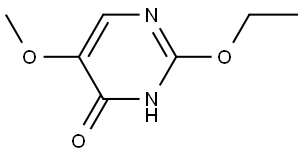 4(3H)-Pyrimidinone, 2-ethoxy-5-methoxy- Structure