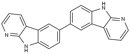 6,6′-Bi-9H-pyrido[2,3-b]indole Structure