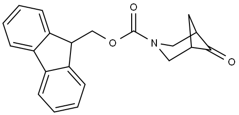(9H-Fluoren-9-yl)methyl 6-oxo-3-azabicyclo[3.1.1]heptane-3-carboxylate Structure