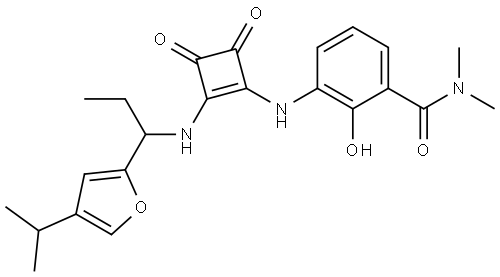 (Rac)-SCH 563705 Reagent Structure