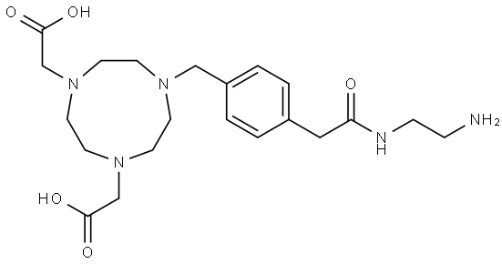 NH2-MPAA-NODA(TFA) Structure