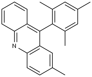 2-Methyl-9-(2,4,6-trimethylphenyl)acridine Structure