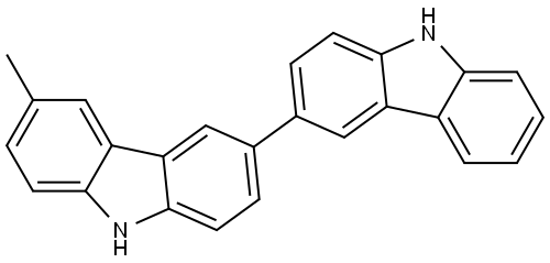6-Methyl-3,3′-bi-9H-carbazole Structure
