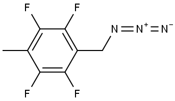 1-(azidomethyl)-2,3,5,6-tetrafluoro-4-methylbenzene Structure