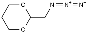 2-(azidomethyl)-1,3-dioxane Structure