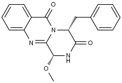 2-O-Methylbrevianamide M Structure