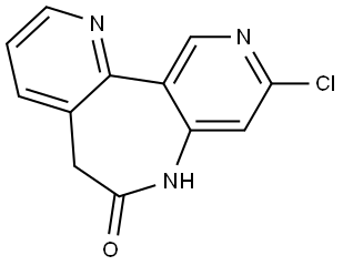 13-chloro-3,10,14-triazatricyclo[9.4.0.02,7]pentadeca-1(15),2,4,6,11,13-hexaen-9-one Structure