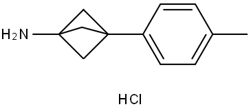 3-(p-Tolyl)bicyclo[1.1.1]pentan-1-amine Hydrochloride Structure