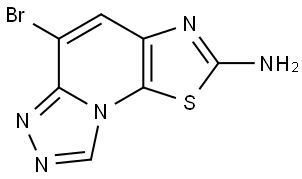 5-Bromothiazolo[4,5-e][1,2,4]triazolo[4,3-a]pyridin-2-amine Structure