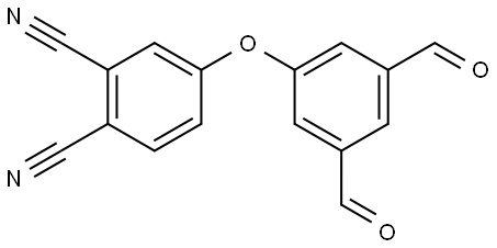 4-(3,5-diformylphenoxy)phthalonitrile Structure