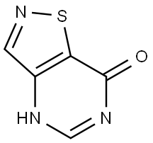 Isothiazolo[4,5-d]pyrimidin-7(6H)-one Structure