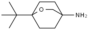 1-(tert-Butyl)-2-oxabicyclo[2.2.2]octan-4-amine Structure