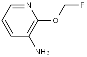 2-(Fluoromethoxy)pyridin-3-amine Structure