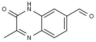 2-Methyl-3-oxo-3,4-dihydroquinoxaline-6-carbaldehyde Structure
