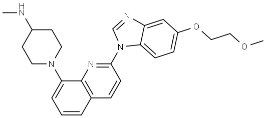 Crenolanib Besylate Impurity 35 Structure