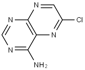 4?Amino?6?Chlorpteridine Structure