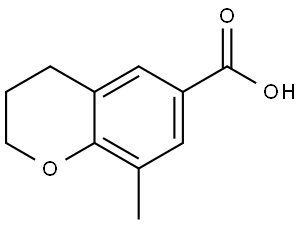 8-Methylchromane-6-carboxylic acid Structure