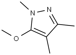 1H-Pyrazole, 5-methoxy-1,3,4-trimethyl- Structure
