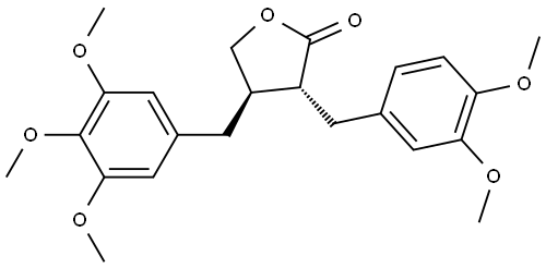 5'-Methoxydimethylmatairesinol Structure