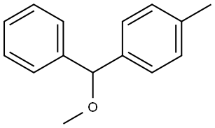 1-(Methoxyphenylmethyl)-4-methylbenzene Structure