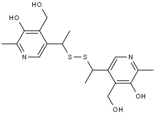 Pyritinol Impurity 8 Structure