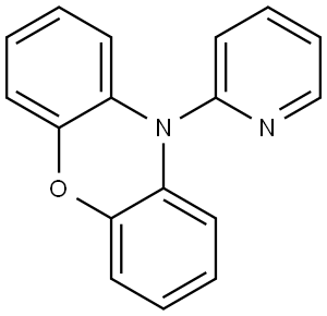 10-(2-Pyridinyl)-10H-phenoxazine Structure