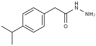 2-(4-isopropylphenyl)acetohydrazide Structure