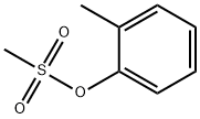 Methanesulfonic acid 2-methylphenyl ester Structure