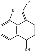 2-Bromo-4,5-dihydro-3H-naphtho[1,8-bc]thiophen-5-ol Structure