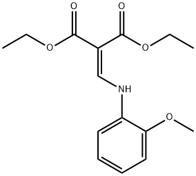 2-ANISIDONEMETHYLENEMALONIC ACID DIETHYL ESTER Structure
