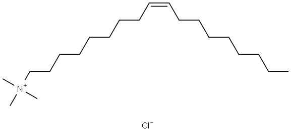 trimethyloleylammonium chloride Structure