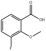 3-Fluoro-2-methoxybenzoic acid Structure
