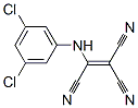 (3,5-dichloroanilino)ethenetricarbonitrile Structure