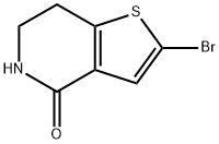 2-溴-6,7-二氢噻吩并[3,2-C]吡啶-4(5H)-酮