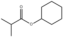 CYCLOHEXYL ISOBUTYRATE Structure