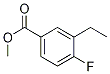 Methyl 3-ethyl-4-fluorobenzoate Structure