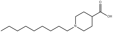 1-Nonylpiperidin-4-carboxylic acid Structure