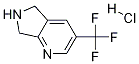 3-(trifluoroMethyl)-6,7-dihydro-5H-pyrrolo[3,4-b]pyridine hydrochloride Structure
