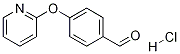4-(PYRIDIN-2-YLOXY)BENZALDEHYDE HCL Structure