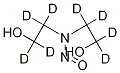 N-Nitrosobis(2-hydroxyethyl)-d8-aMine Structure
