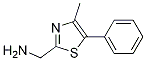 (4-Methyl-5-phenyl-1,3-thiazol-2-yl)MethanaMine Structure