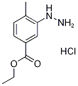 Ethyl 3-hydrazinyl-4-Methylbenzoate hydrochloride Structure