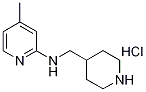 (4-Methyl-pyridin-2-yl)-piperidin-4-ylMethyl-aMine hydrochloride, 98+% C12H20ClN3, MW: 241.76 Structure