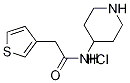 N-Piperidin-4-yl-2-thiophen-3-yl-acetaMide hydrochloride, 98+% C11H17ClN2OS, MW: 260.83 Structure