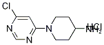 1-(6-Chloro-pyriMidin-4-yl)-piperidin-4-ylaMine hydrochloride, 98+% C9H14Cl2N4, MW: 249.14 Structure