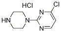 4-chloro-2-piperazin-1-yl-pyriMidine hydrochloride Structure