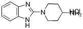 1-(1H-BenzoiMidazol-2-yl)-piperidin-4-ylaMine hydrochloride, 98+% C12H17ClN4, MW: 252.75 Structure