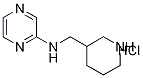 Piperidin-3-ylMethyl-pyrazin-2-yl-aMine hydrochloride, 98+% C10H17ClN4, MW: 228.72 Structure