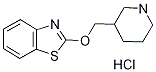 2-(Piperidin-3-ylMethoxy)-benzothiazole hydrochloride, 98+% C13H17ClN2OS, MW: 284.81 Structure